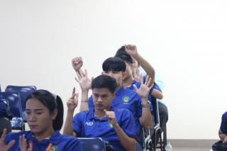 17. โครงการพัฒนาสมรรถนะนักศึกษา "กิจกรรมการอบรมผู้ตัดสินกีฬาบาสเกตบอล"